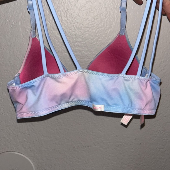 Super adorable Pink multicolored push up bra!! - Picture 3 of 4